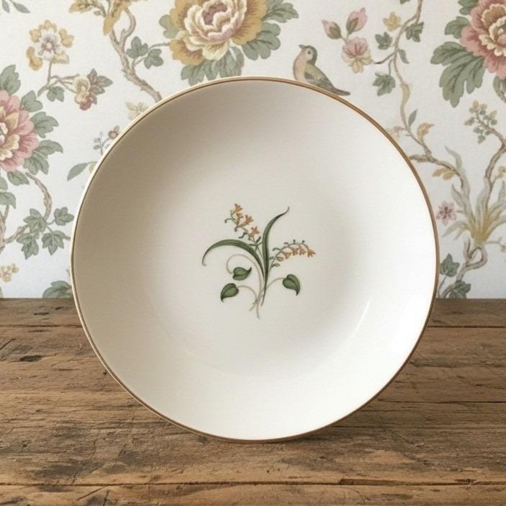 Edwin Knowles Forsythia Bread & Butter Plate, Vintage Mid Century Replacement